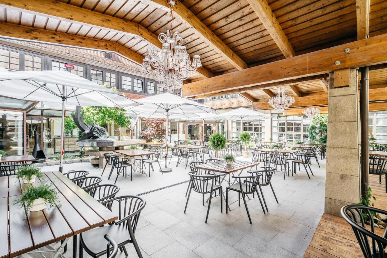 Hotel Riesengebirge Neuhof an der Zenn Bagian luar foto